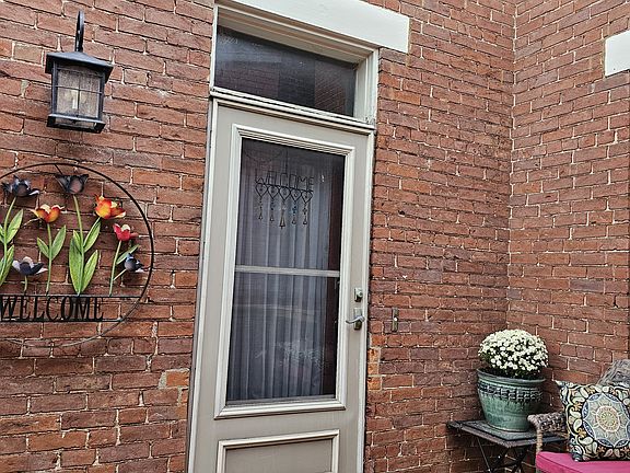 Your front door on new wood deck near parking.