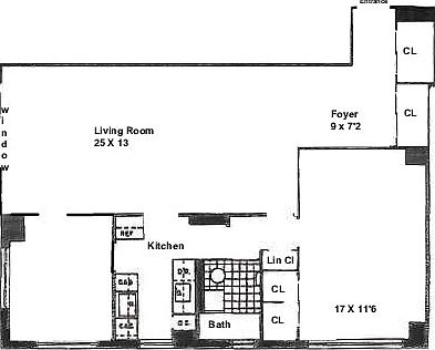 2nd image of 77 W 55th St APT 17E