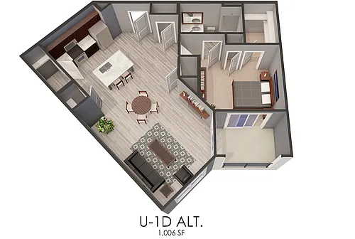 Floor plan 1D - Alt