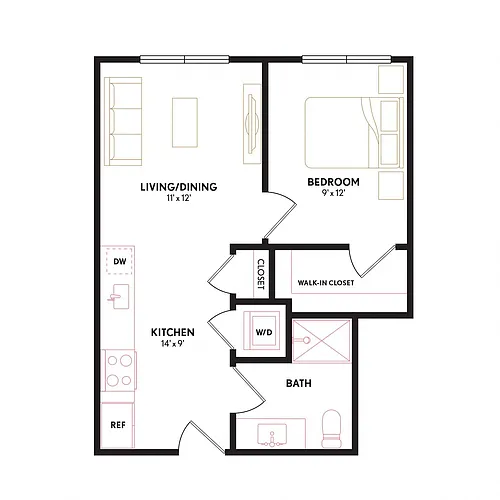Floor plan A44