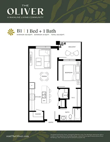 Floor plan B1