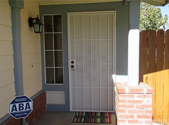 Front security door