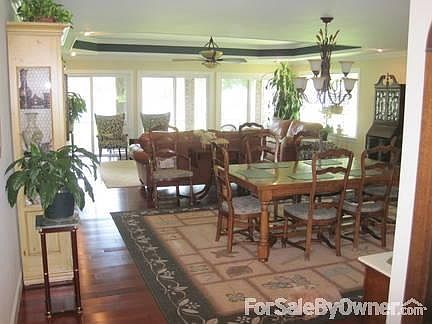 Dining/Family Room
						:
						View from Kitchen