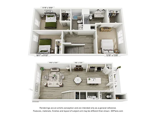 Floor plan The Hemlock
