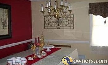 Lots of wall space for decorating