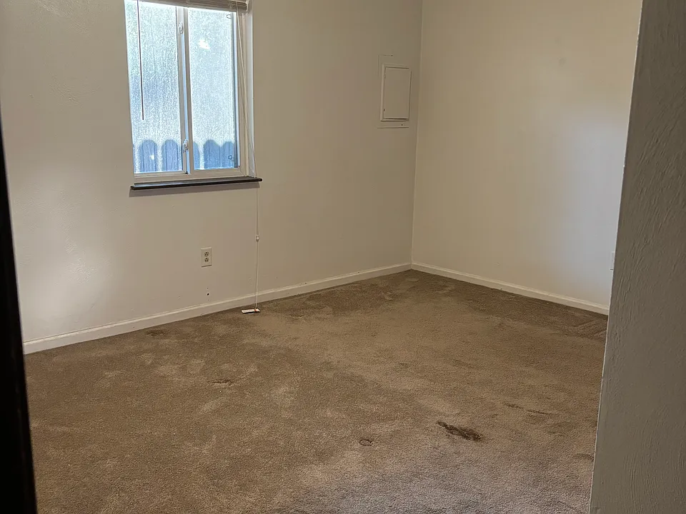 1st Bedroom with Double Closet