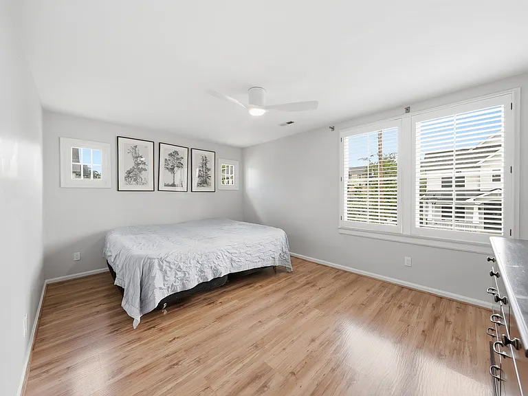 Large primary suite with generous natural light