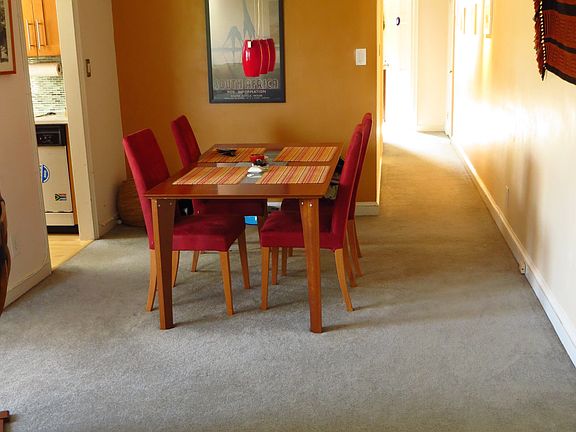 Dining room and hallway