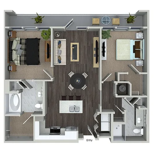 Floor plan B1