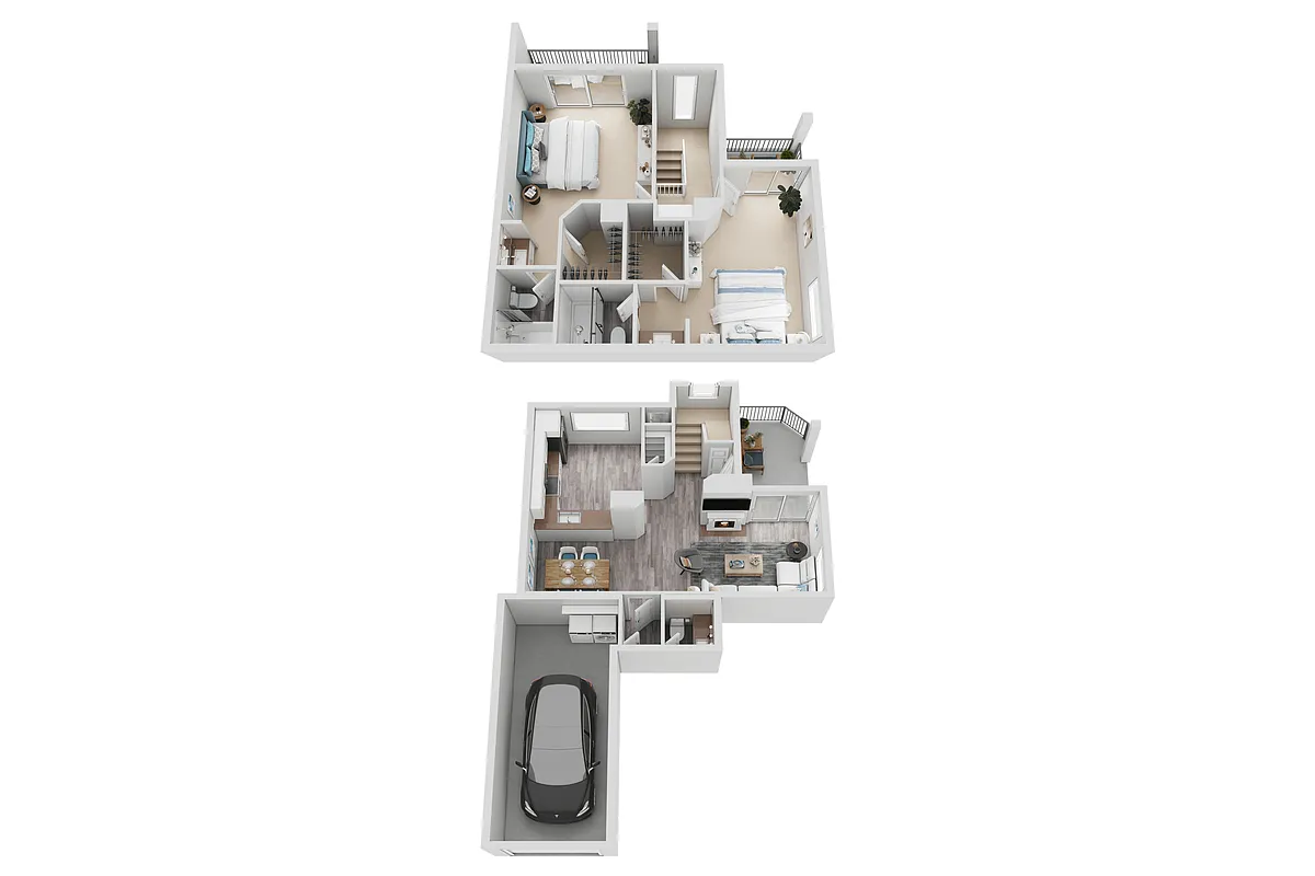 Floor plan Plan D2