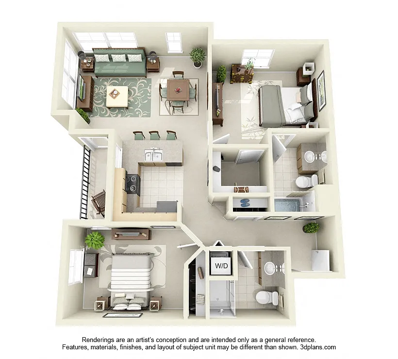 Floor plan B1