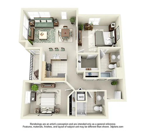Floor plan B1