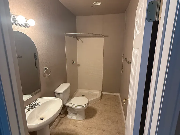 Basement bathroom