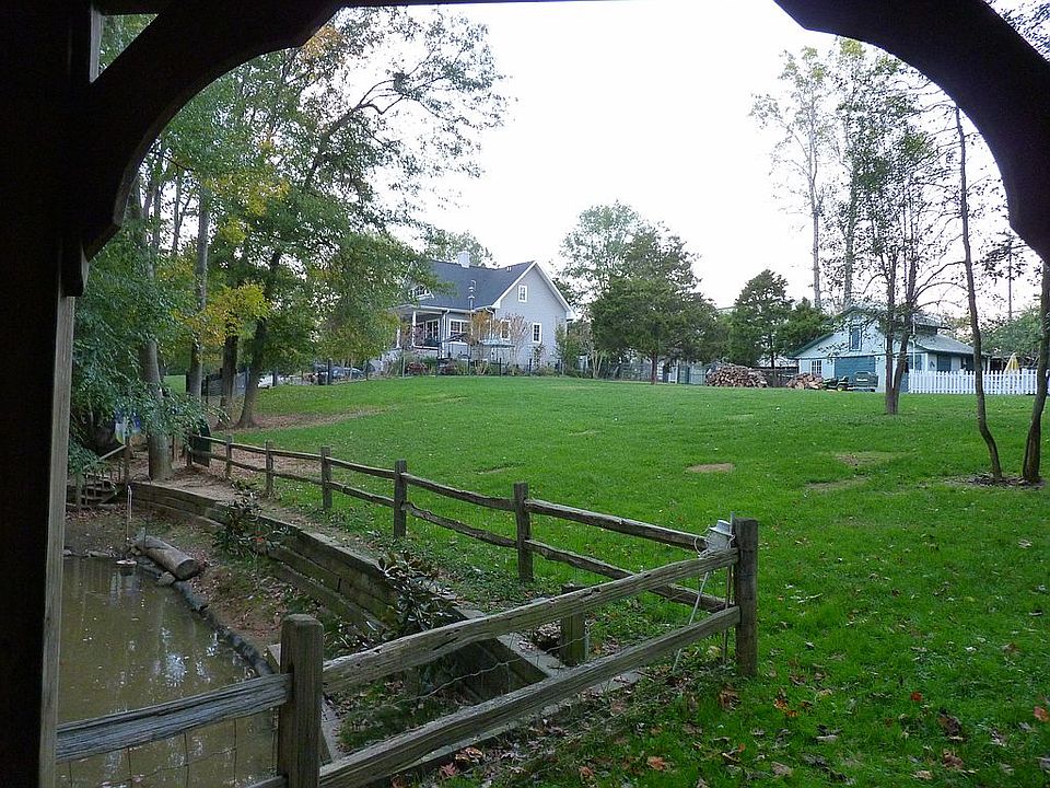 House-barn view from gazebo