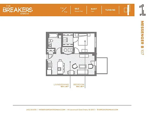 Floor plan Messenger Floor Plan
