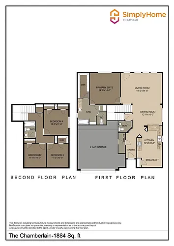 Floor plan 27 Lavida Court