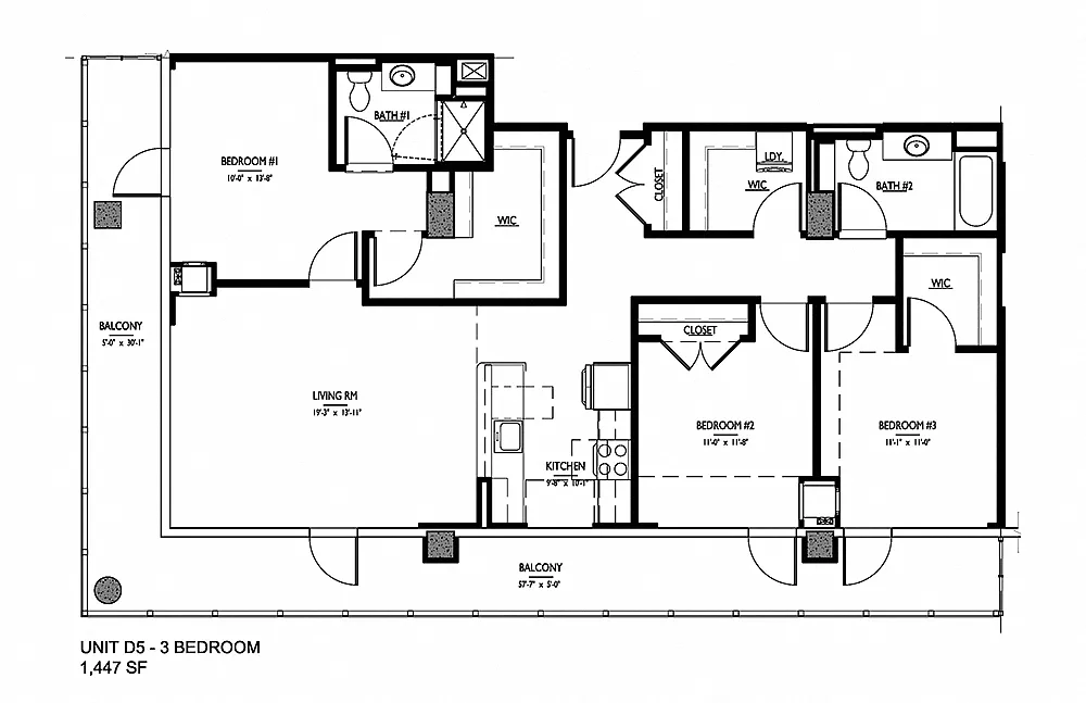 Floor plan D5- PENTHOUSE