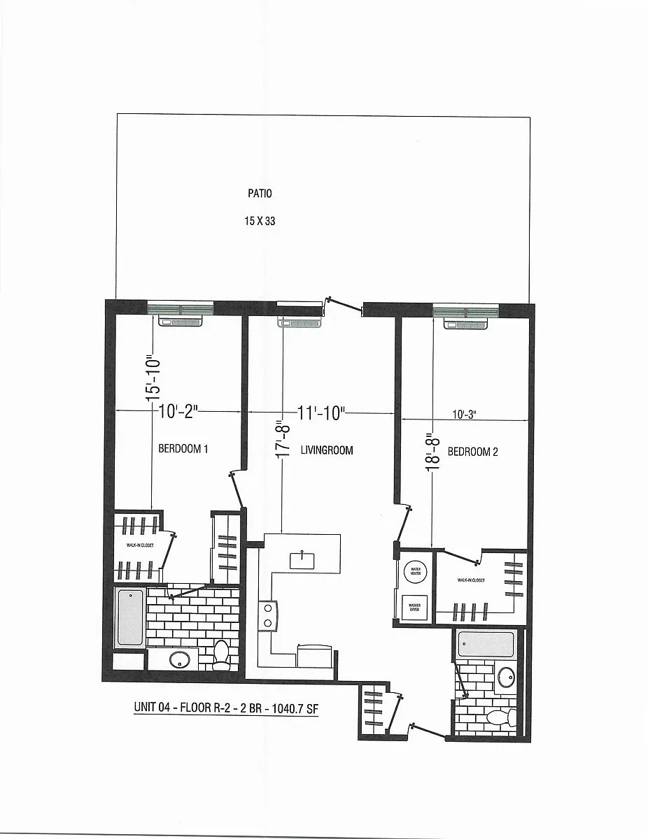 Floor plan 1041