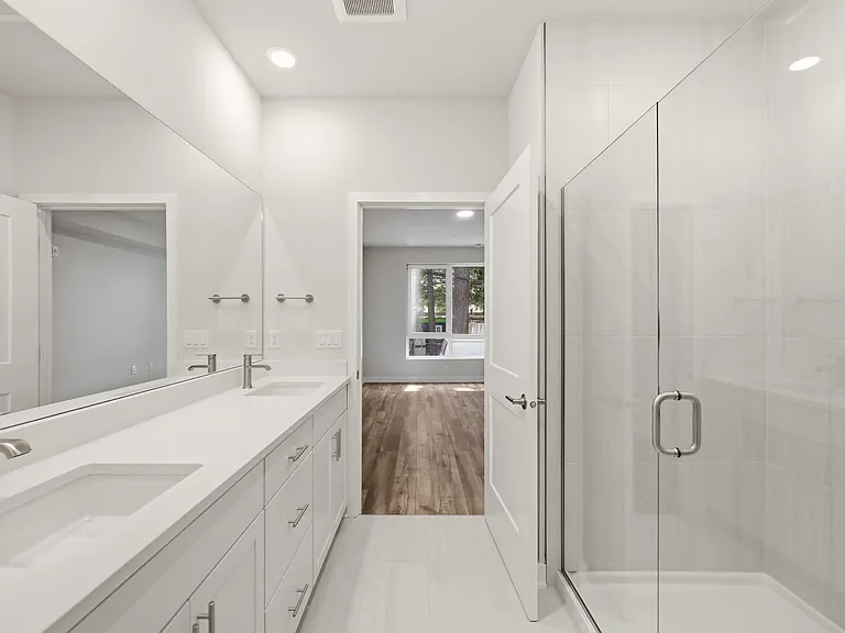 Master Bathroom with Large Shower
