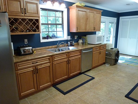 Kitchen from garage door