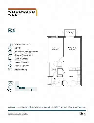 Floor plan B1