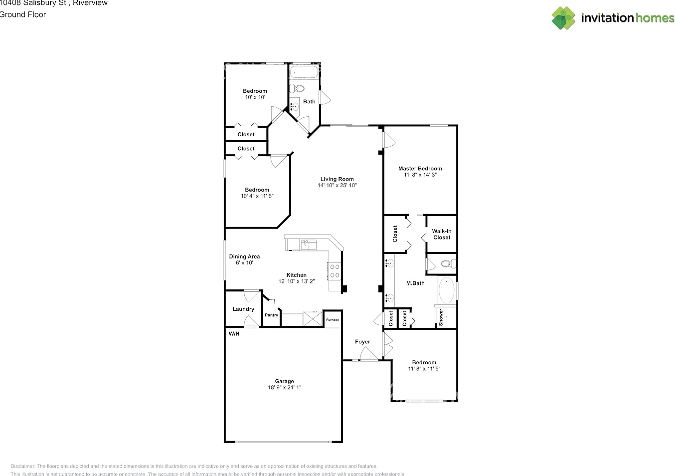 10408 Salisbury St Riverview, FL 33569 — Photo 2