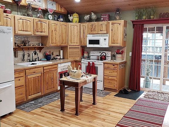 Kitchen and side porch