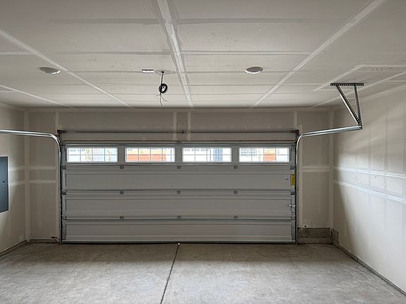 Garage Space.
Door Opener has been installed.