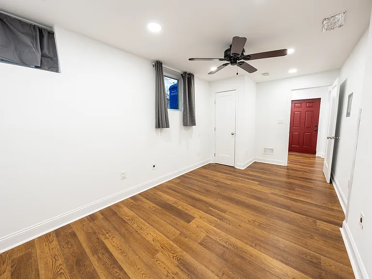Basement bedroom