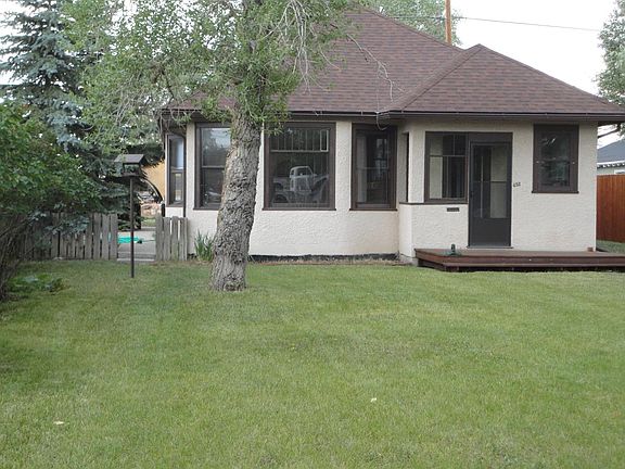 front of the house
