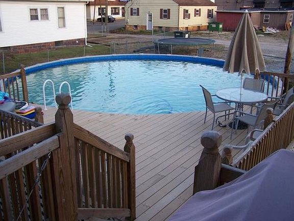 33 foot round pool