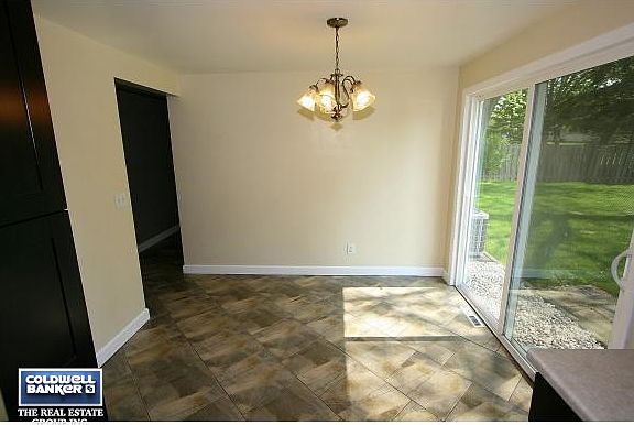 Light filled dining area