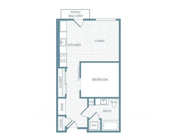 Floor plan A13
