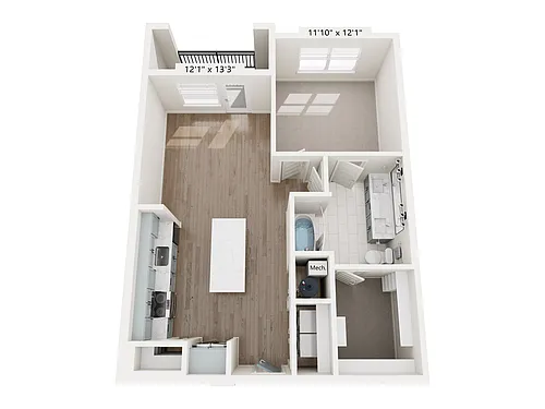 Floor plan A25