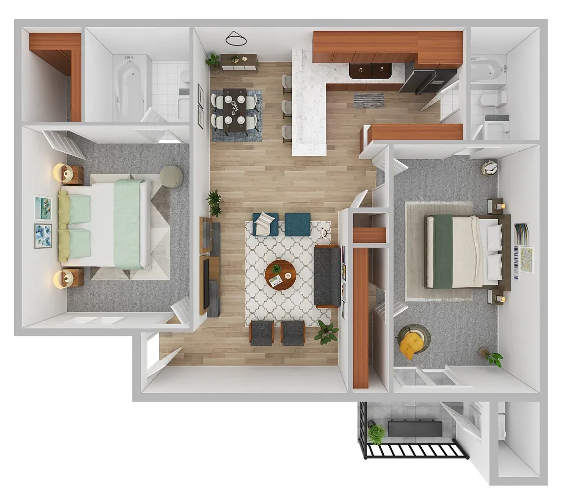 Floor plan B2