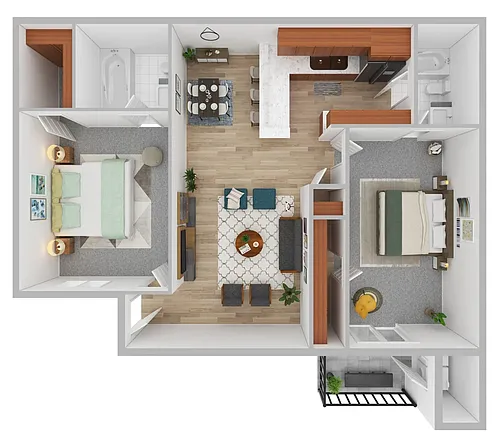 Floor plan B2