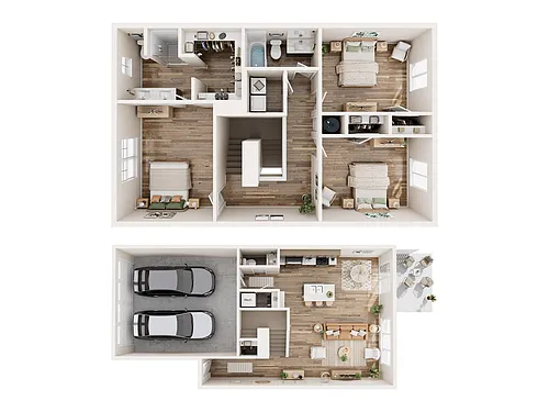 Floor plan Townhome