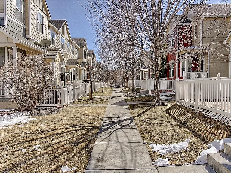 Walk up to house. 3rd on the left.