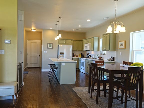 From living room to kitchen