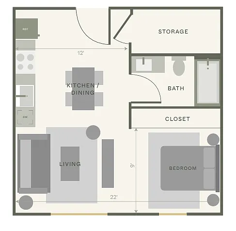 Floor plan Floorplan XX1