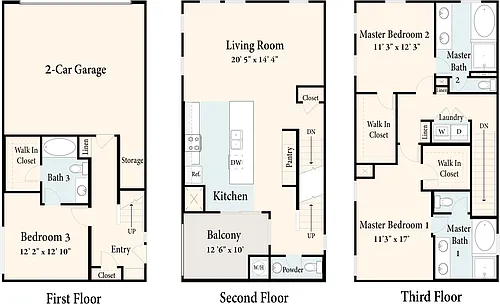 Floor plan Celebration - 2000 sf