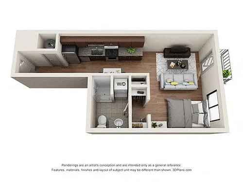 Floor plan Platte