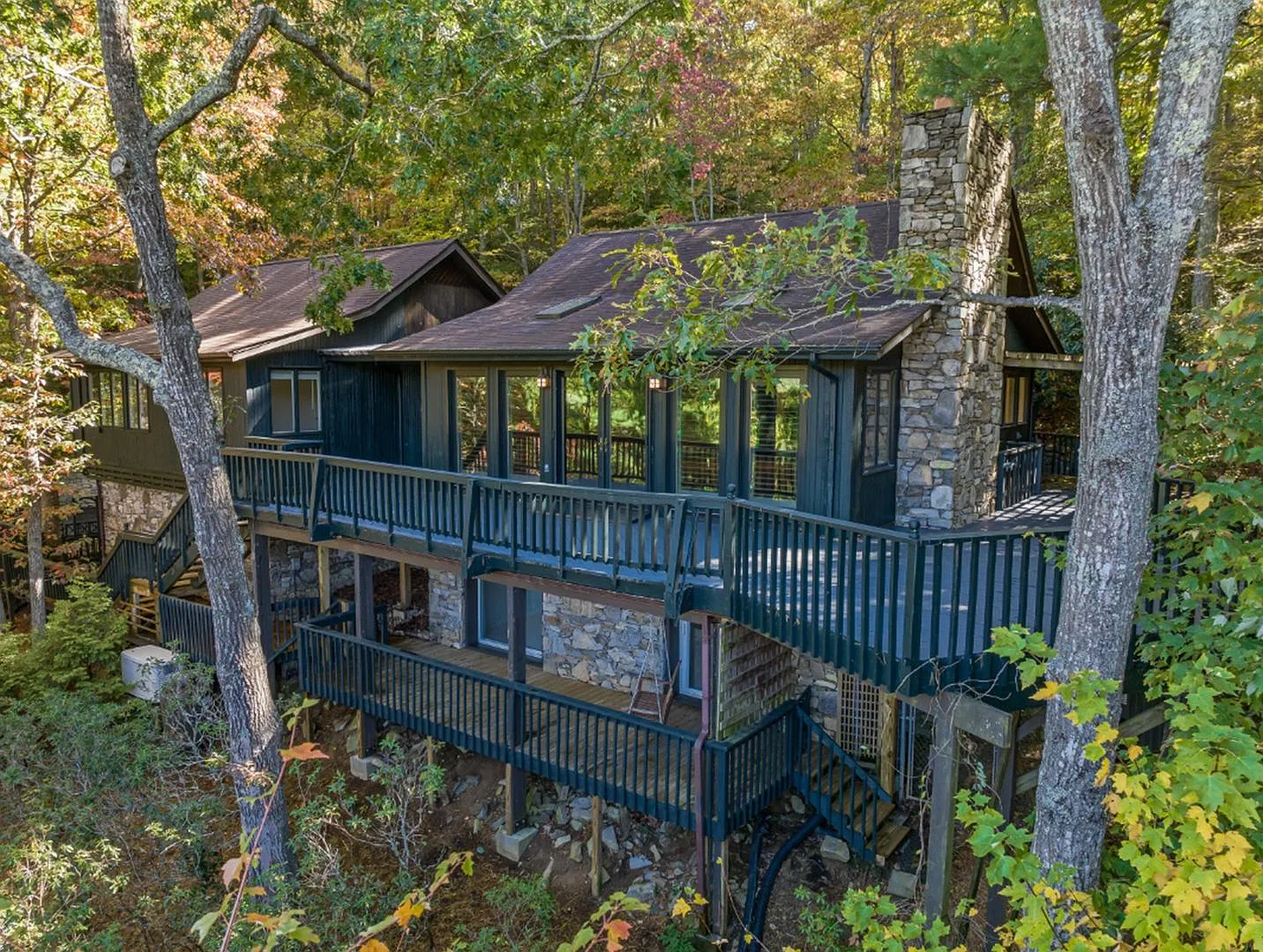 Central AVL - Large Custom Built Home with Views, Decks and Flex Spaces! — Photo 2