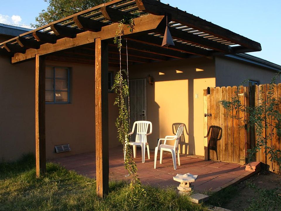 back yard patio