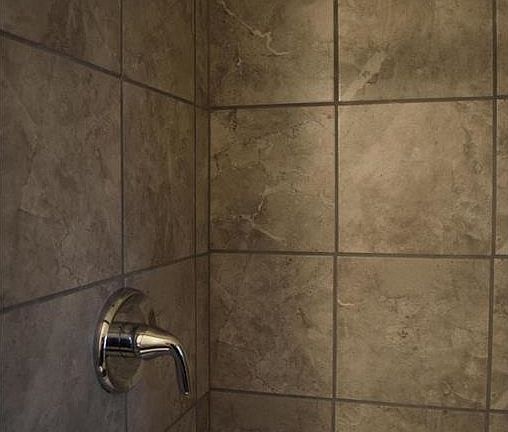 NEW tile shower!