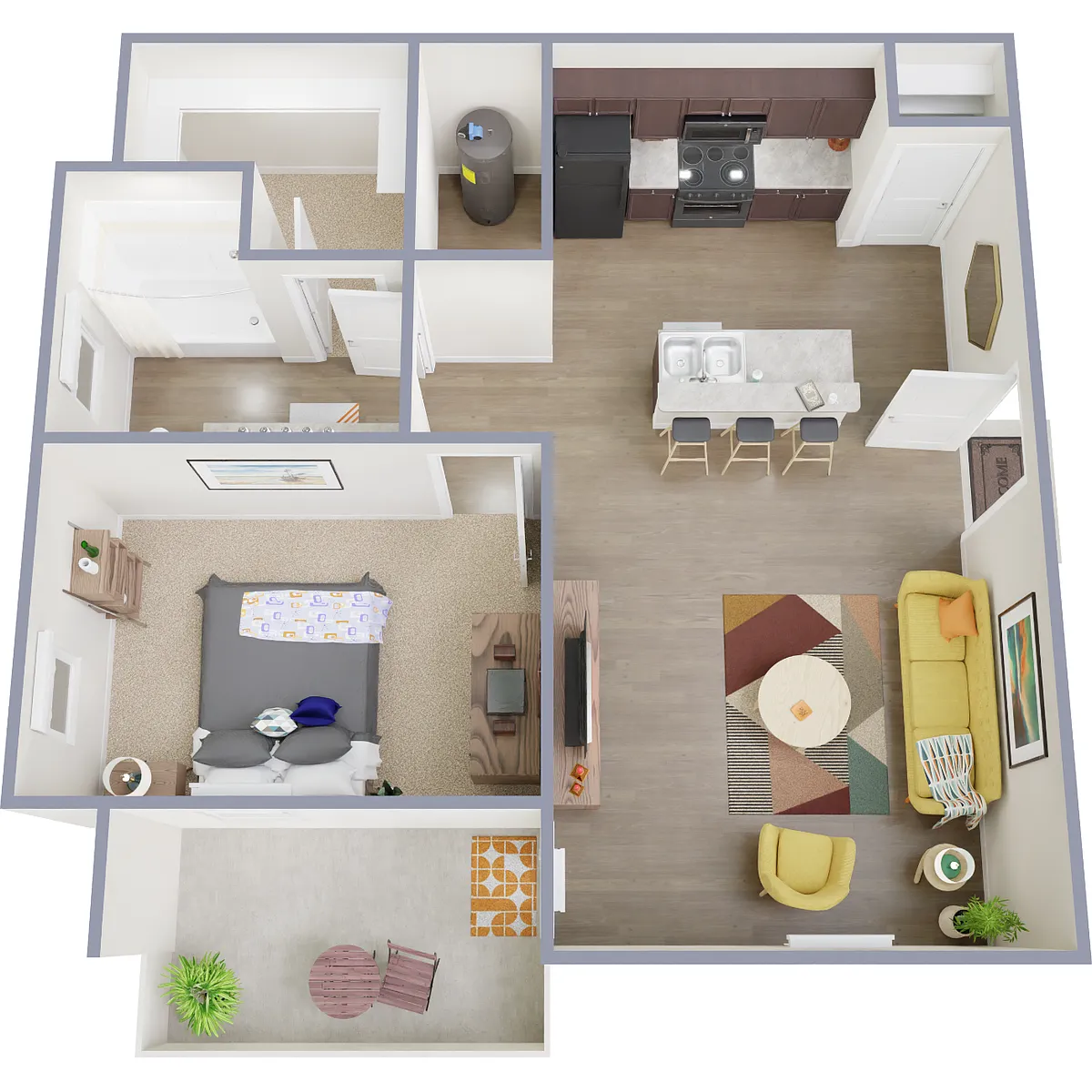 Floor plan The Derby