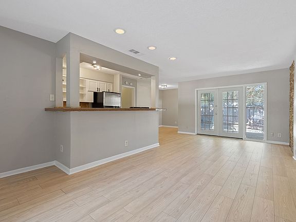 Unit A has a very open concept