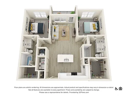 Floor plan B1