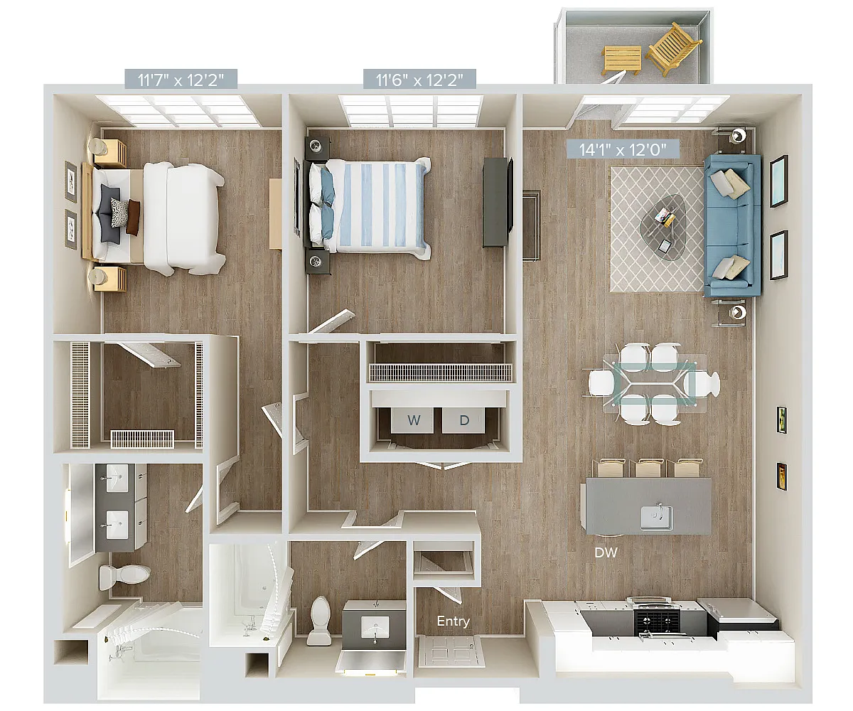 Floor plan B5U-1213