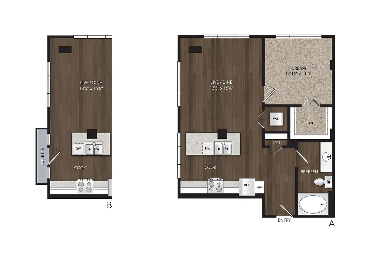 Floor plan P-A16 B